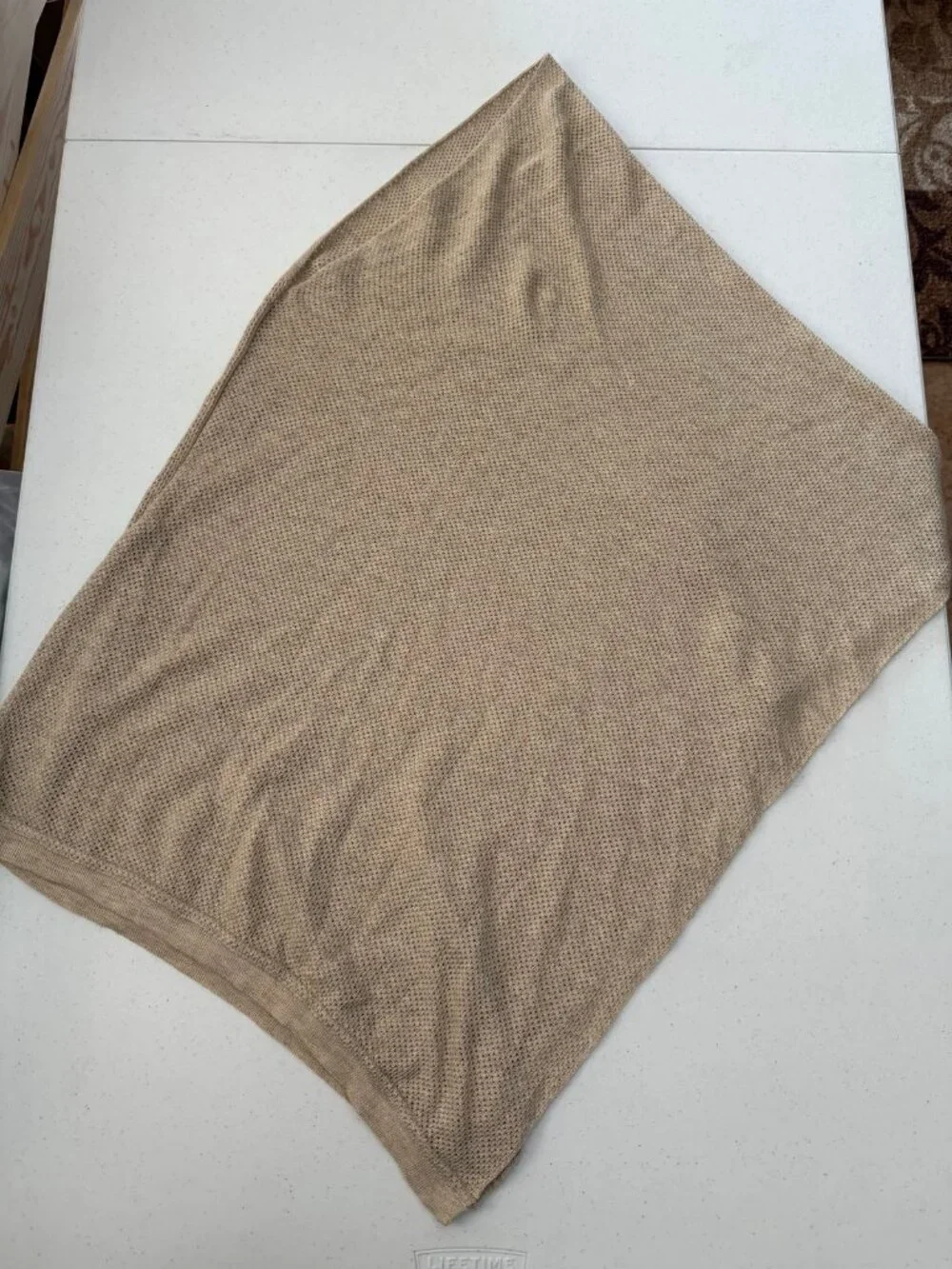 We Are AMMA Natural Cocoon Nursing Cover Shawl Wrap Oatmeal